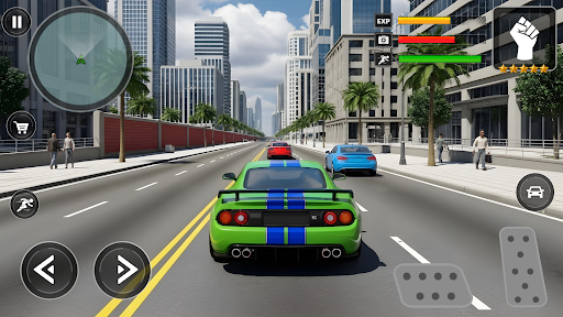 Crime Car City Gangster Games ekran görüntüsü