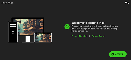 Razer PC Remote Play ekran görüntüsü