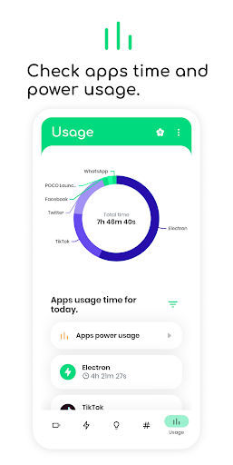 Electron: battery health info ekran görüntüsü