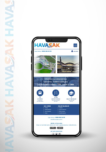 Havasak Turizm ekran görüntüsü