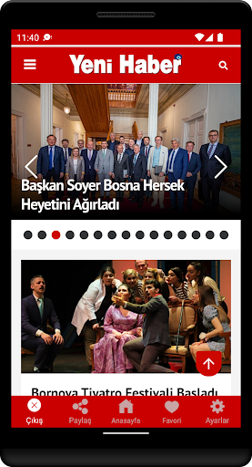 Yeni Haber ekran görüntüsü