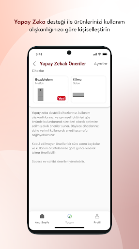 Vestel Akıllı Yaşam ekran görüntüsü