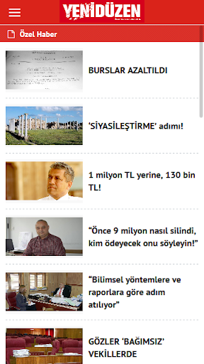 YENİDÜZEN ekran görüntüsü