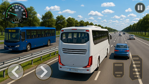 City Bus Games Driving Sim 3D ekran görüntüsü