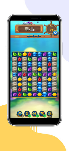 Ocean Blast Match 3 ekran görüntüsü