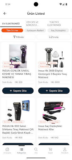 Harbass Elektronik ekran görüntüsü