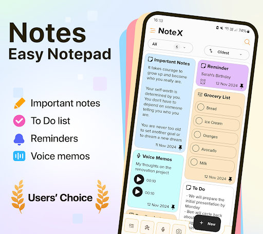 Notes - Easy Notepad ekran görüntüsü