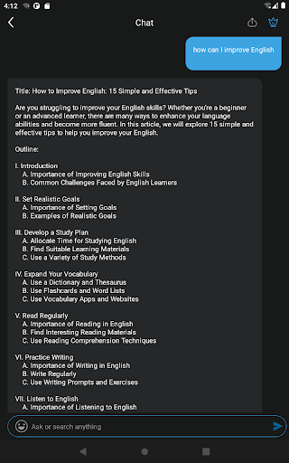 AI Copy - Write Essay & Email ekran görüntüsü
