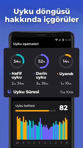 Uyku Takibi - Uyku Kayıt ekran görüntüsü