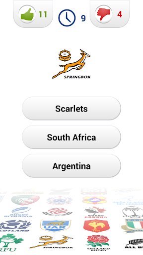Rugby Logo Quiz: Sports Trivia ekran görüntüsü