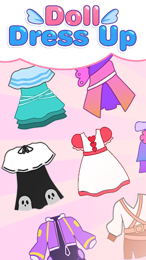 Doll Dress-Up: Games for Girls ekran görüntüsü