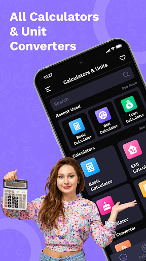 All-in-One Calc & Converter ekran görüntüsü