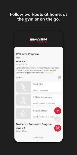 Smash Fitness USA ekran görüntüsü