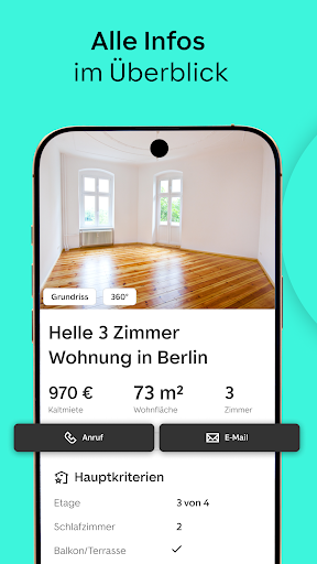ImmoScout24 - Immobilien ekran görüntüsü