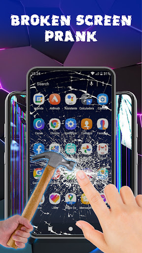 Broken Screen Prank & Sound ekran görüntüsü