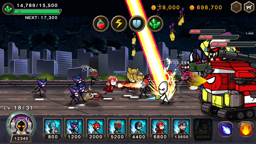 HERO WARS SuperStickmanDefense ekran görüntüsü