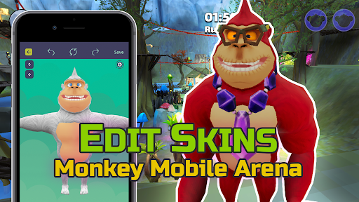 Gorilla Skins for Monkey Arena ekran görüntüsü
