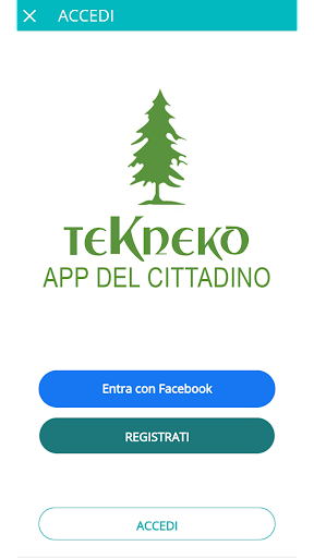 App Cittadino Tekneko ekran görüntüsü