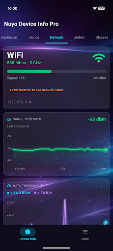 Nuyo Device Info Pro ekran görüntüsü
