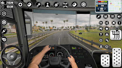 Coach Bus Driving - Bus Games ekran görüntüsü
