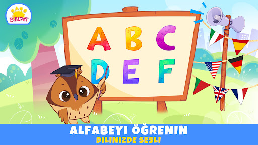 ABC Çocuklar İçin Alfabe ekran görüntüsü