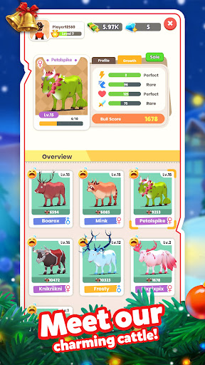 Cattle Clash: Idle game ekran görüntüsü
