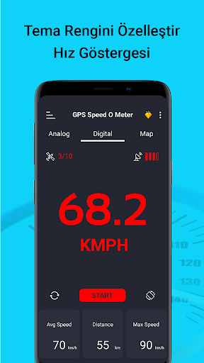 GPS HızGöstergesi-Hız İzleyici ekran görüntüsü