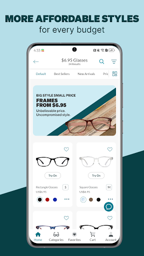 Zenni | Try On & Buy Glasses ekran görüntüsü