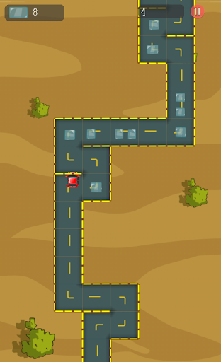Glassy Path: For Zigzag Lovers ekran görüntüsü