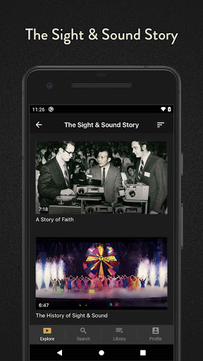 Sight & Sound TV ekran görüntüsü