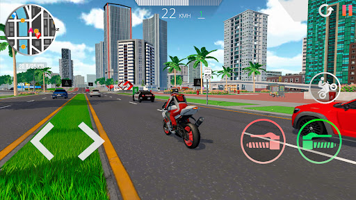 Motorcycle Real Simulator ekran görüntüsü