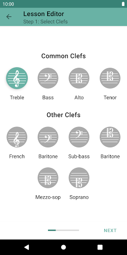 Clefs: Music Reading Trainer ekran görüntüsü