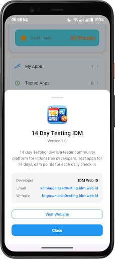 14 Day Testing IDM ekran görüntüsü