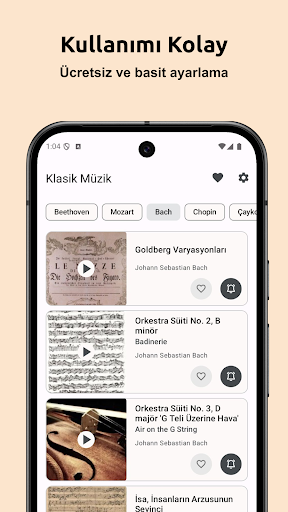 Klasik Müzik Zil Sesleri ekran görüntüsü