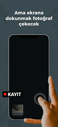DarkCam - Siyah ekran Kamera ekran görüntüsü