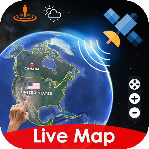 Live earth map- 3D world map