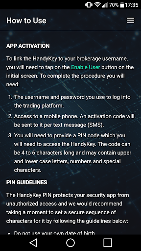 HandyKey ekran görüntüsü