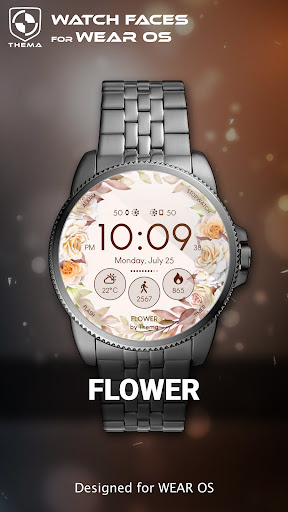 Flower Watch Face ekran görüntüsü