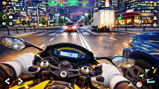 Moto Traffic Rider: Bike Drive ekran görüntüsü