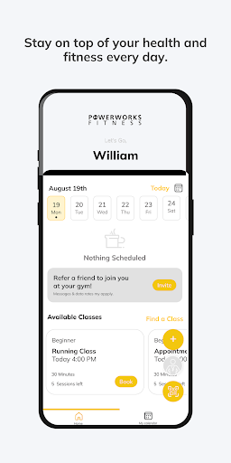 Powerworks Fitness ekran görüntüsü
