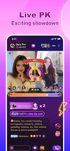 Gala Pro: Video Chat & Call ekran görüntüsü