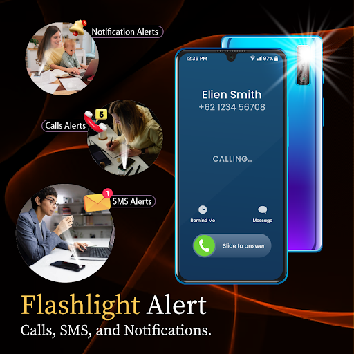 Flash Alert - Flash Call & SMS ekran görüntüsü