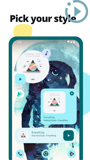 Music Widget Android ekran görüntüsü