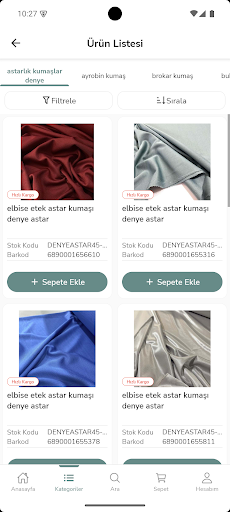 METEZER KUMAŞ ekran görüntüsü