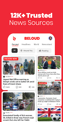 Beloud: Haberler & Görüşler ekran görüntüsü