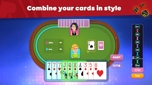 GinRummy.com: Referans ekran görüntüsü