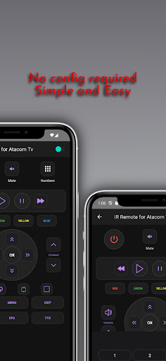 Remote for Atacom tv ekran görüntüsü
