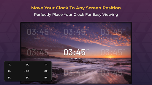 Digital & Analog Clock TV ekran görüntüsü