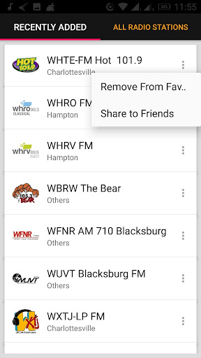 Virginia Radio Stations - USA ekran görüntüsü