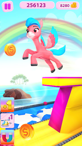 Unicorn Fun: Endless Run Game ekran görüntüsü